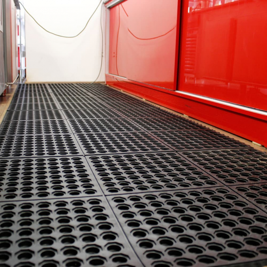 Agri-food mats Dalles antidérapantes aires de jeux - 78 - FATIGUE STEP
