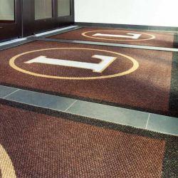 Customized entrance mats Logo scratch mat - 0 - PRECISION NIB Customized entrance mats Logo scratch mat - 0 - PRECISION NIB