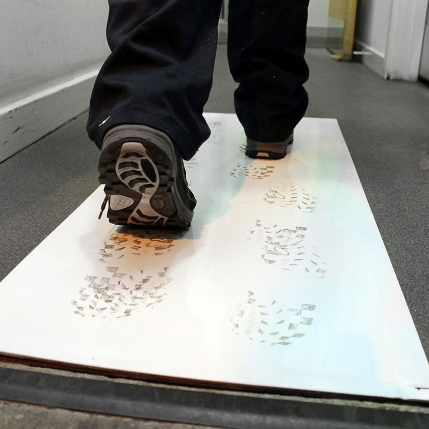 Disinfecting solution for mats Tapis feuilles anti-contamination - 202.8 - First step