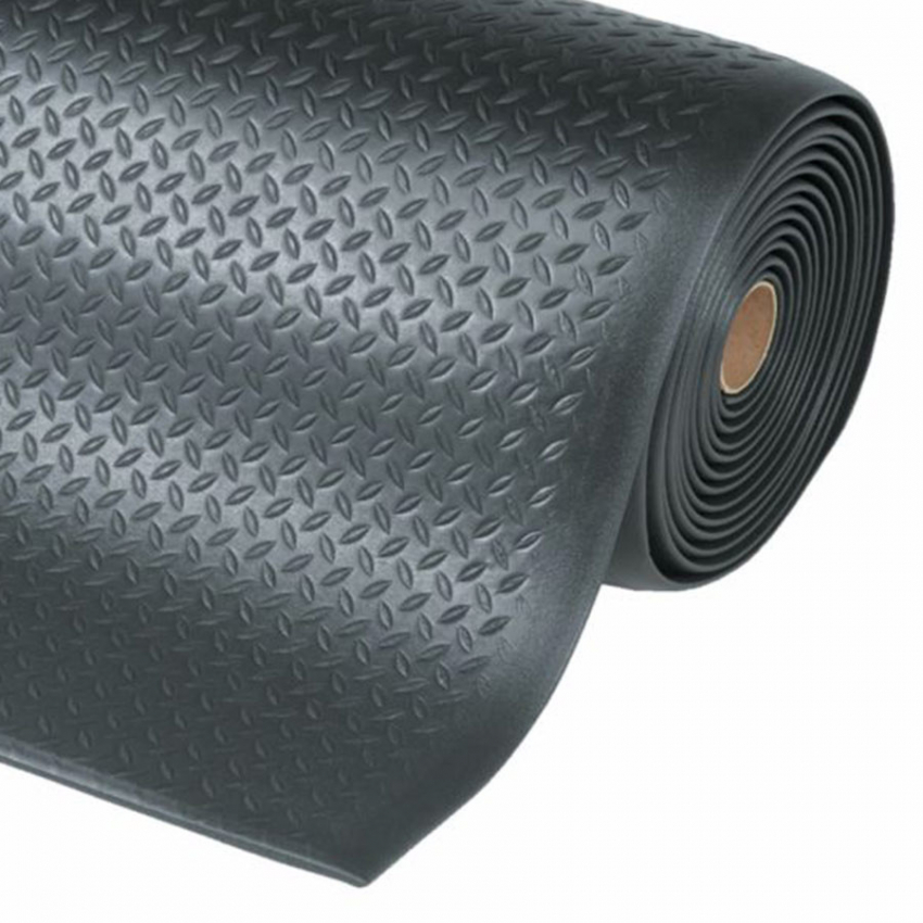 Foam mat in diamond plate - Anti-fatigue mat