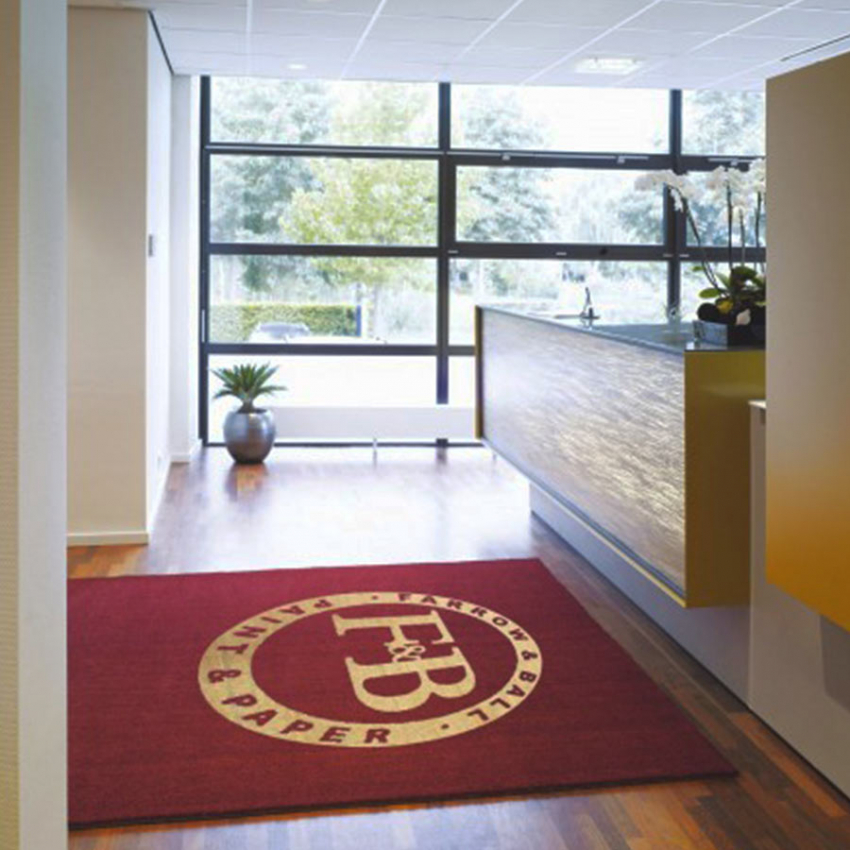 Customized mats Tapis logo fibres coco - 0 - 