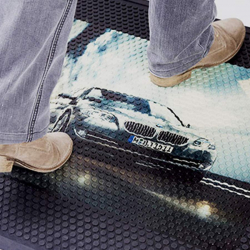 Customized entrance mats Outdoor rubber logo mats - 183.37 -