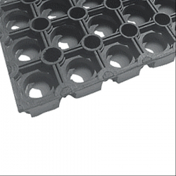 Rubber grating Caillebotis à creux ronds - 102 - JK GUM TOP