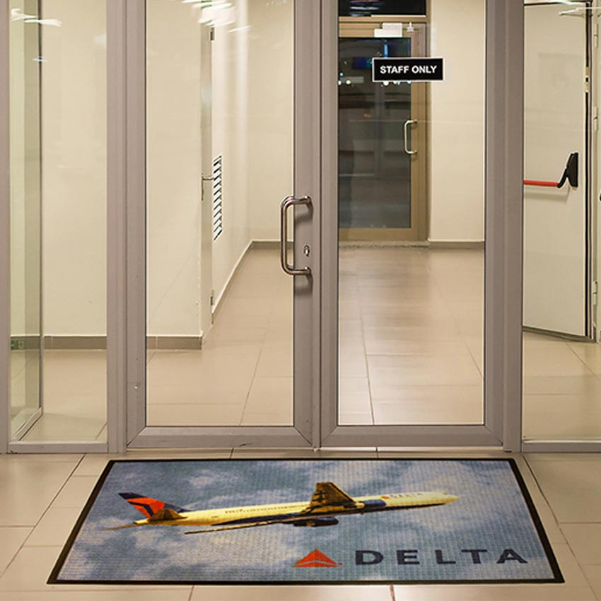 Customized entrance mats Tapis logo à relief - 94.8 - WATERHOG IMPRESSIONS