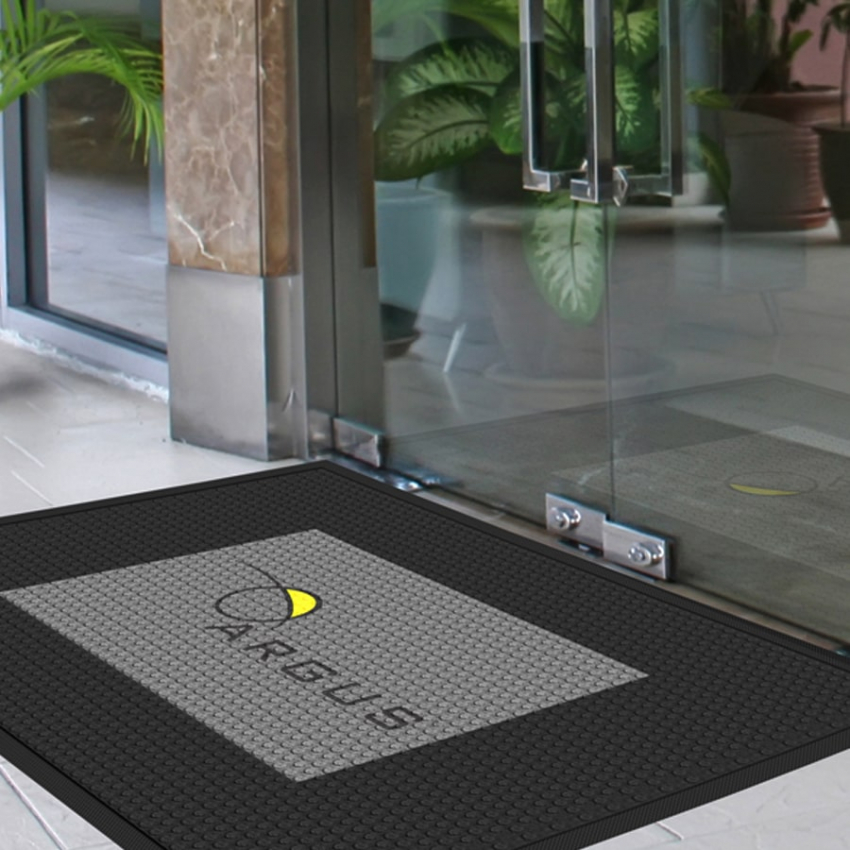 Customized entrance mats Outdoor rubber logo mats - 183.37 -
