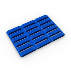 Hygienic gratings Caillebotis PVC antifongiques - 994.8 - FLOORLINE Hygienic gratings Caillebotis PVC antifongiques - 994.8 - FLOORLINE