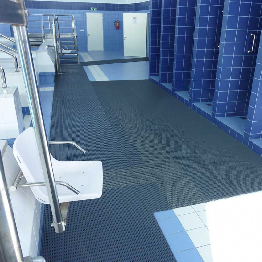 Hygienic gratings Revêtement PVC antidérapant - 1458 - HERONRIB